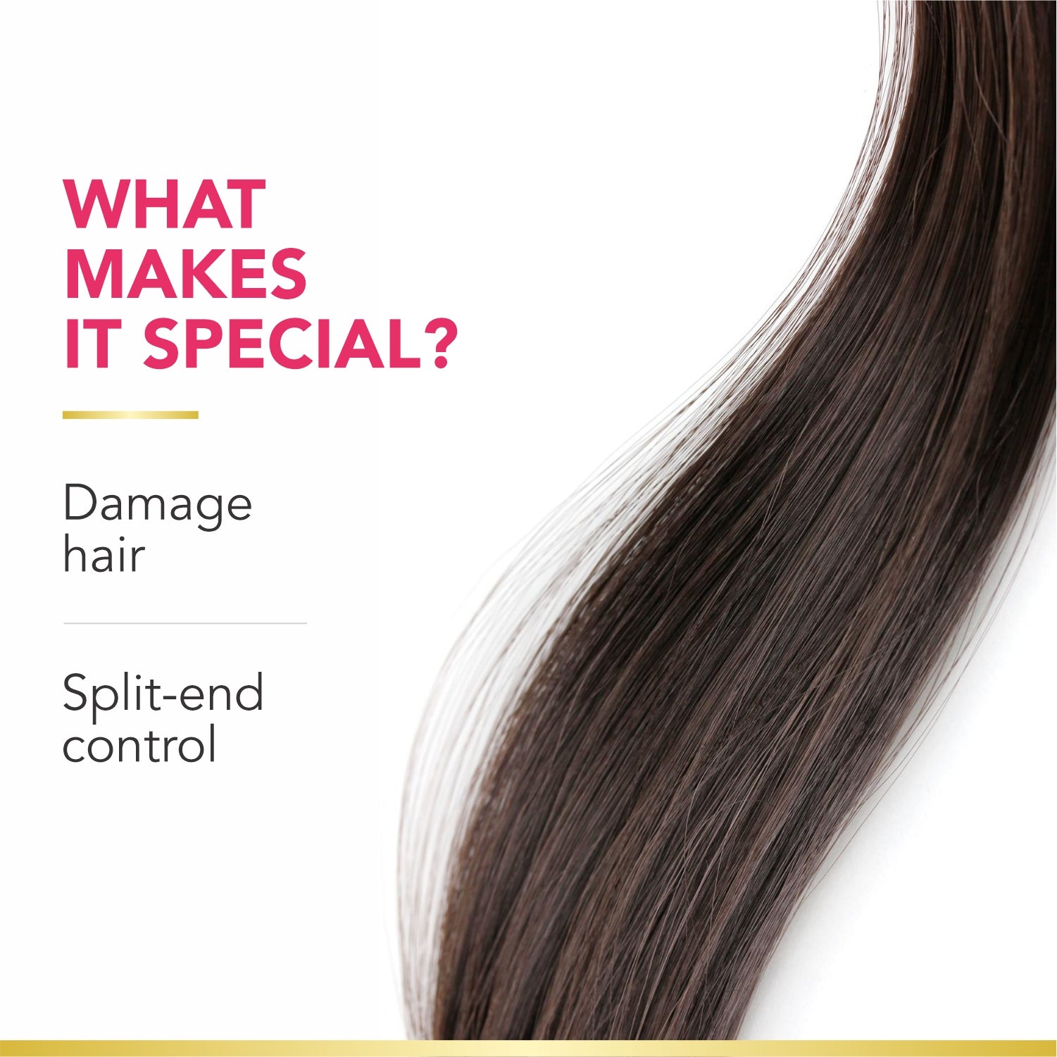 Keratin Gloss Shampoo & Conditioner | With Blueberry, Strawberry & Biotin | Damage Repair & Split-End Control | Sulfate-Free, Paraben-Free | 250ml x 2