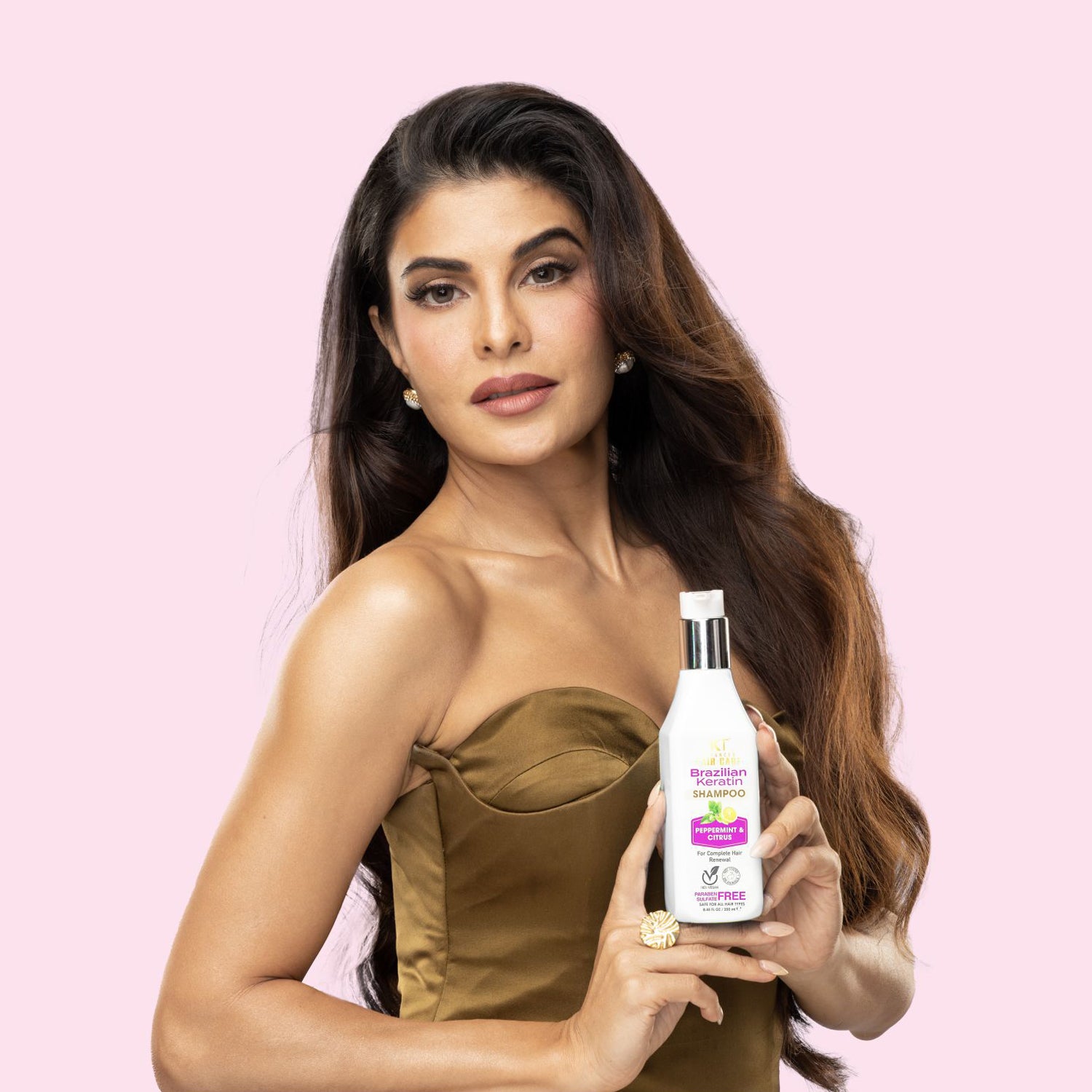 Brazilian Keratin Shampoo | Peppermint & Citrus | Restores, Repairs & Revitalizes Hair | Sulfate-Free, Paraben-Free | 250ml