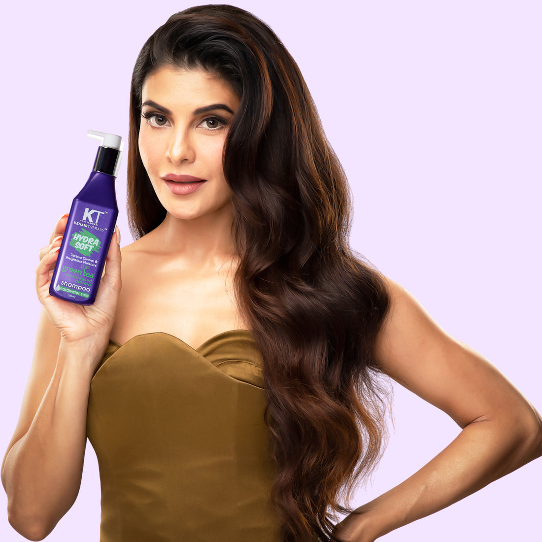 Hydra Soft Shampoo | Infused with Green Tea & Proteins | Texture Control, Weightless Moisture & Hard Water Protection | Sulfate-Free, Paraben-Free | 250ml