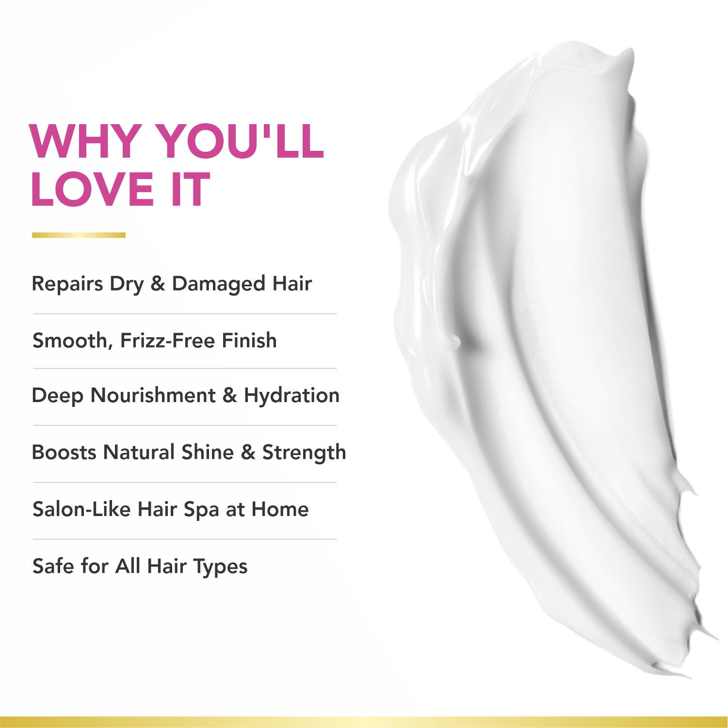 Extreme Fiber BTX Hair Masque | For Intense Hair Regeneration, Repair & Strength | Sulfate-Free, Paraben-Free | 500ml