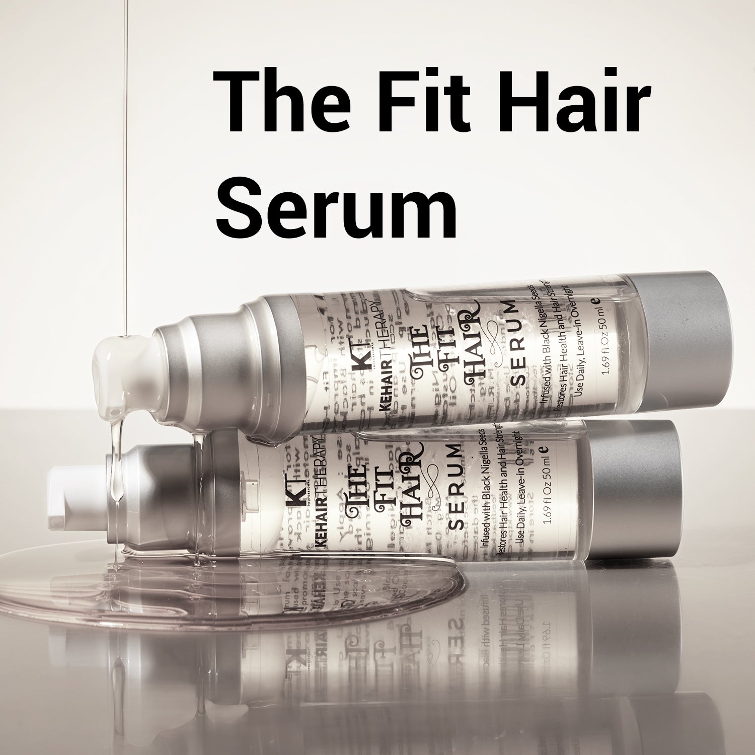 The Fit Hair Serum | Infused with Black Nigelle Seeds to Restore Hair Health & Promote Hair Growth | Sulfate-Free, Paraben-Free | 50ml