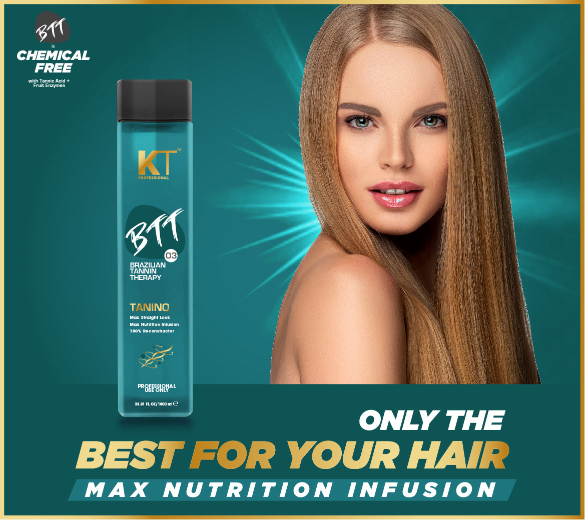 KT BTT Tanino 3 with Max Nutrition Infusion for Your Hair - Training Video