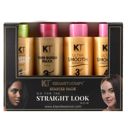 Keratin Fiber BTX MAXX Starter Kit | Keratin Treatment | Smoothens, Repairs &amp; Strengthens Frizzy, Damaged Hair | Sulfate-Free, Paraben-Free | 480ml