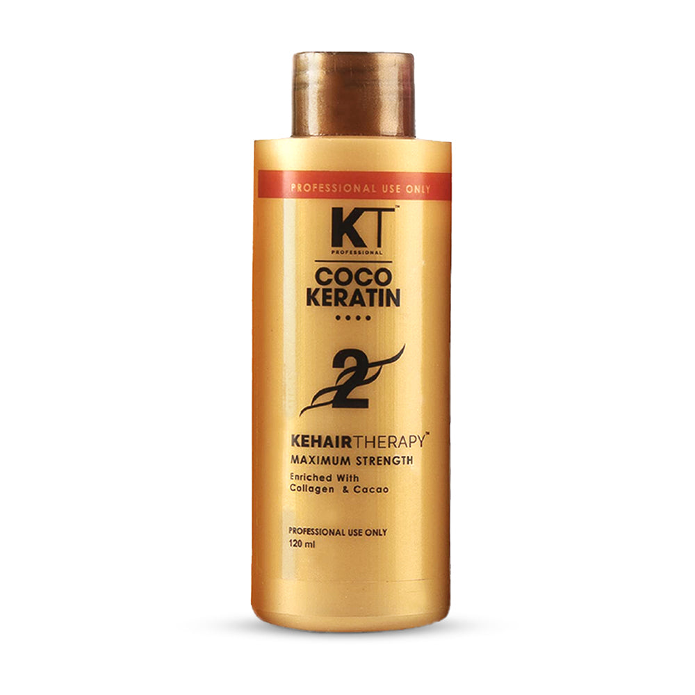 COCO Keratin Treatment | With Collagen &amp; Cacao | Maximum Strength &amp; Smoothness | Hair Repair | Sulfate-Free, Paraben-Free | 120ml