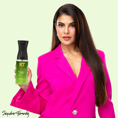 Soft Locks Spray | Wheat Protein + Panthenol + Aloe | Smooth, Soft &amp; Shiny Hair | 200ml