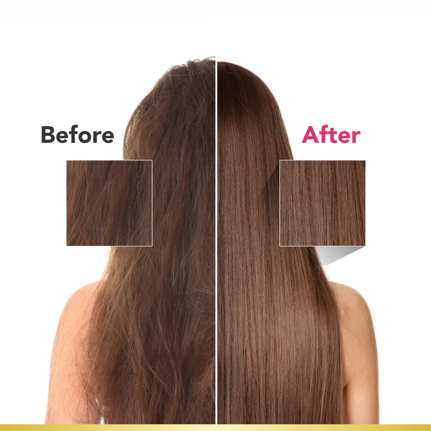 Keratin Gloss Shampoo &amp; Conditioner | With Blueberry, Strawberry &amp; Biotin | Damage Repair &amp; Split-End Control | Sulfate-Free, Paraben-Free | 250ml x 2