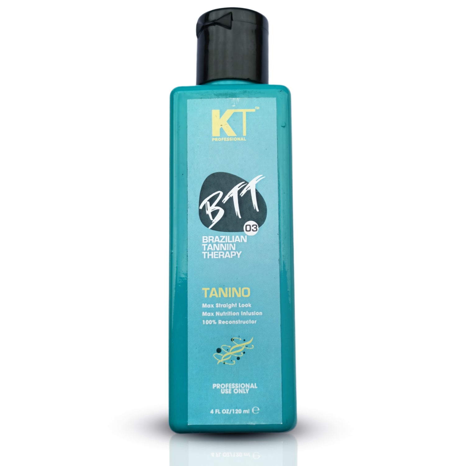 BTT 03 Tanino Brazilian Tannin Therapy Treatment | Maximum Straightening &amp; Nutrition Infusion | Sulfate-Free, Paraben-Free | 1000ml | 120ml