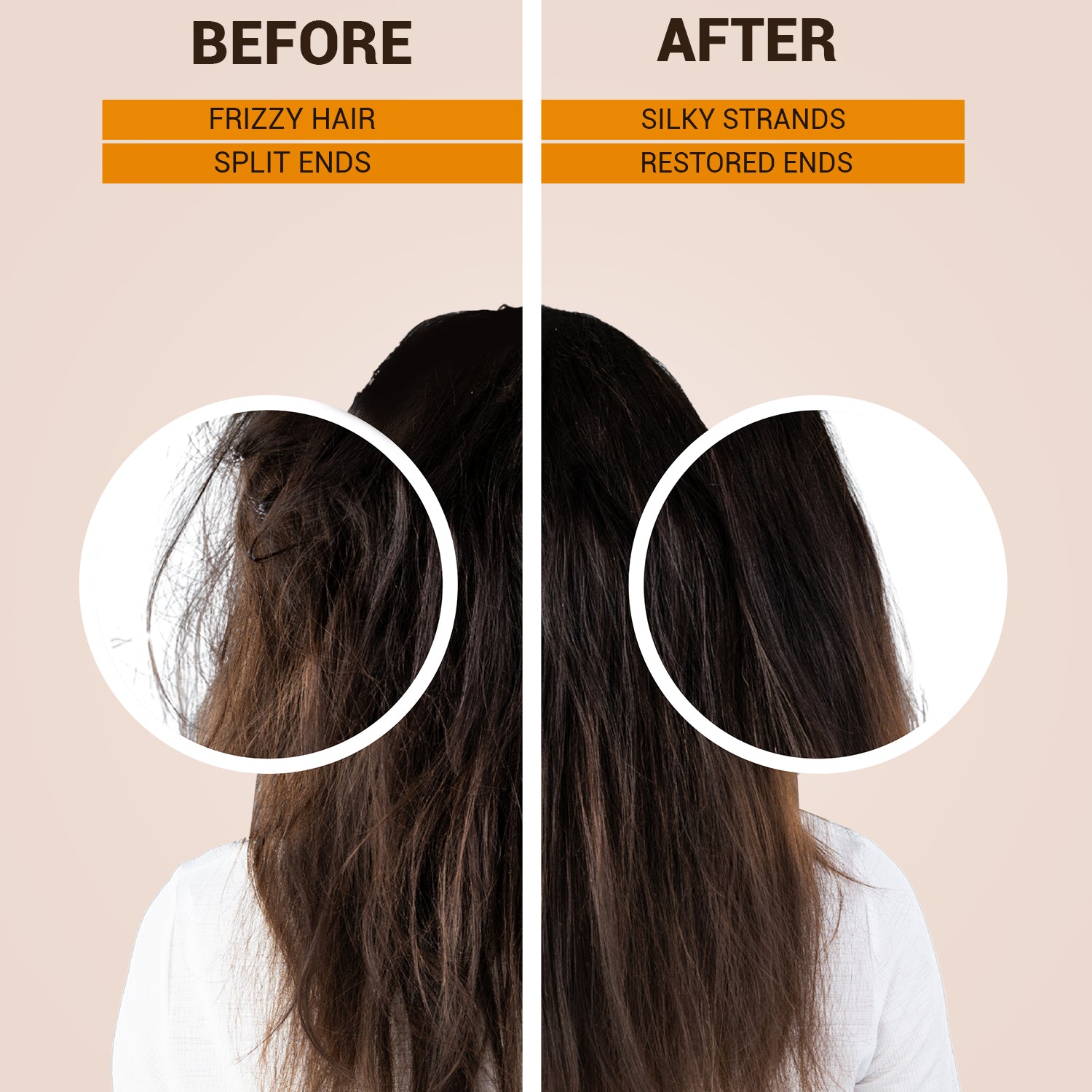 Ultimate Frizz Control Conditioner | Infused with Macadamia &amp; Shea Butter | Controls Frizz &amp; Repairs Split Ends | Sulfate-Free, Paraben-Free | 250ml