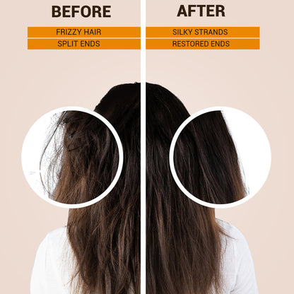 Ultimate Frizz Control Conditioner | Infused with Macadamia &amp; Shea Butter | Controls Frizz &amp; Repairs Split Ends | Sulfate-Free, Paraben-Free | 250ml