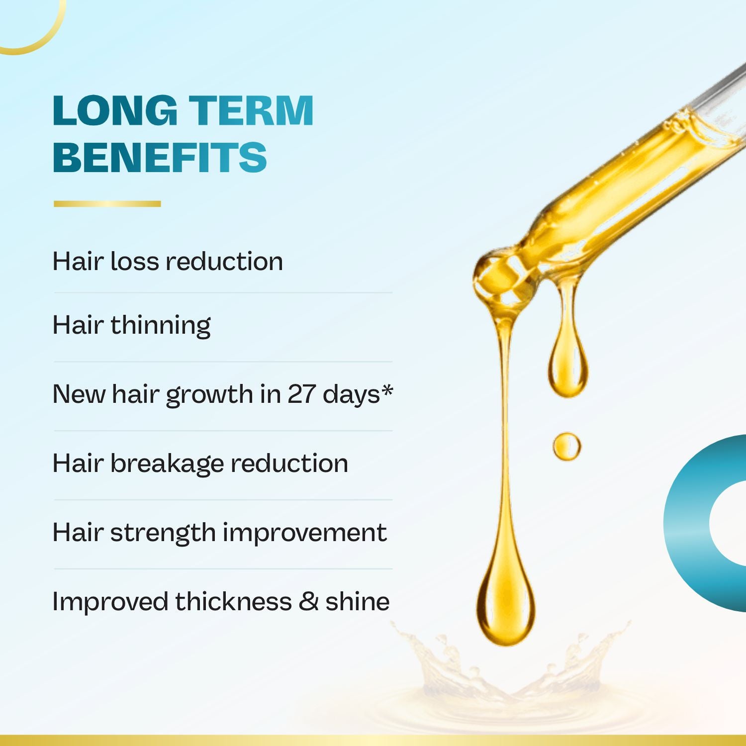 3X Hair Growth Serum | Infused with Black Cumin, Anagain, Hibiscus, Redensyl | Enhance Hair Growth, Strength &amp; Nourishment | Sulfate-Free, Paraben-Free | 50ml