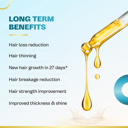 3X Hair Growth Serum | Infused with Black Cumin, Anagain, Hibiscus, Redensyl | Enhance Hair Growth, Strength &amp; Nourishment | Sulfate-Free, Paraben-Free | 50ml