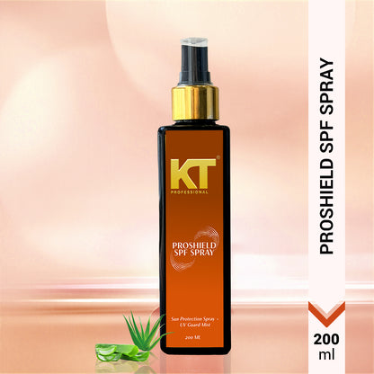 Pro Shield SPF Spray | Keratin + Argan &amp; Aloe Vera | UV Shield + Moisture Lock | 200ml