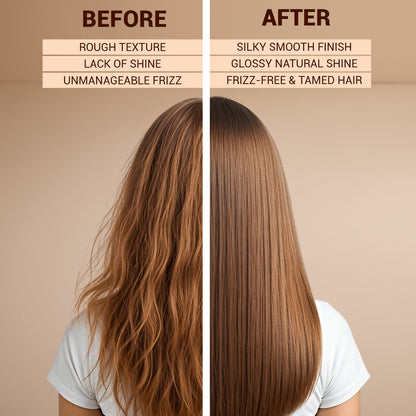 Pure Organic Argan Oil Hair Serum | With Vitamin E for Frizz Control &amp; Natural Shine | Aromatherapy Treatment | Sulfate-Free, Paraben-Free | 50ml | 100ml