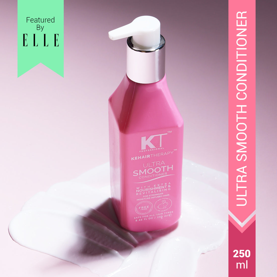 Ultra Smooth Conditioner | With Acai Oil &amp; Cupuacu Oil | Extra Nourishment &amp; Revitalizing for Soft, Shiny Hair | Sulfate-Free, Paraben-Free | 250ml