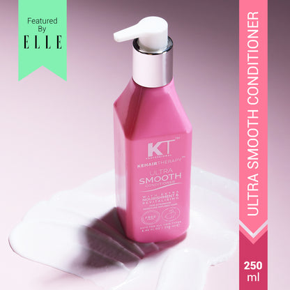Ultra Smooth Conditioner | With Acai Oil &amp; Cupuacu Oil | Extra Nourishment &amp; Revitalizing for Soft, Shiny Hair | Sulfate-Free, Paraben-Free | 250ml