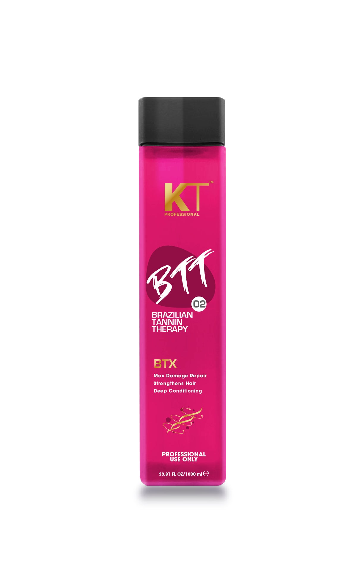 BTT 02 BTX Brazilian Tannin Therapy Treatment | Maximum Damage Repair, Hair Strengthening &amp; Conditioning | Sulfate-Free, Paraben-Free | 1000ml
