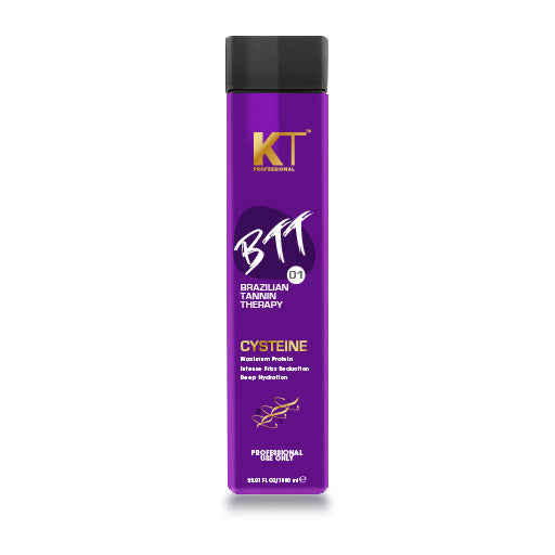 BTT 01 Cysteine Brazilian Tannin Therapy Treatment | Maximum Protein, Intense Frizz Reduction, Deep Hydration | Sulfate-Free, Paraben-Free | 1000ml
